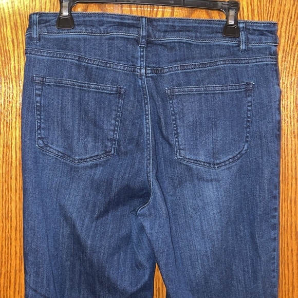 J.Jill Denim smooth fit full leg Size 10 - Picture 4 of 6